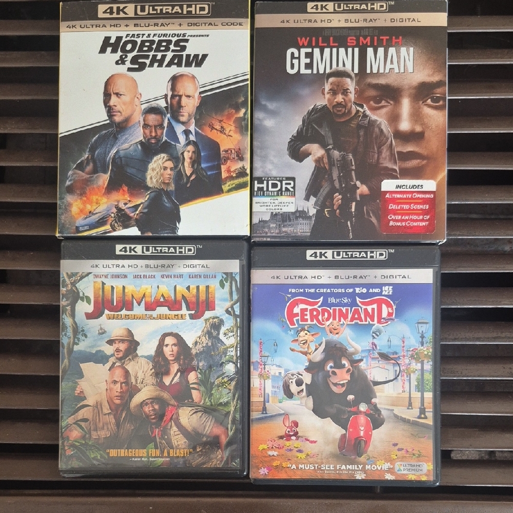 4K Ultra HD Random Grab-bag!